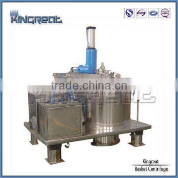 Scraper Basket Bottom Material Unload Centrifuge