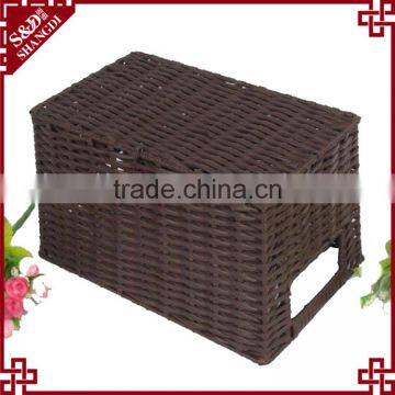 S&D Laundry Basket,gift Basket, Handmade Storage Basket With Handle Made in China photo-2