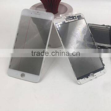 Glass Lens +Frame +oca Film+Polarizer Film for Iphone 7 for 7plus Glass With Oca Film Wth Bezel for Refurbish Lcd Assemlby photo-2