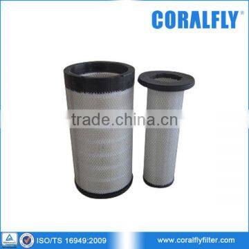 Excavator 200DLC 240DLC Radial Seal Outer Air Filter AF25962