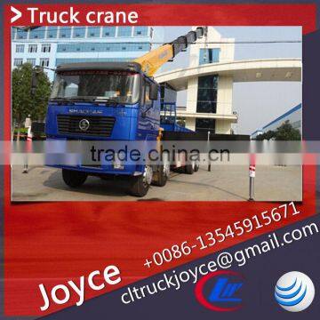 Truck with crane 25 ton,china made in china crane,hiab crane