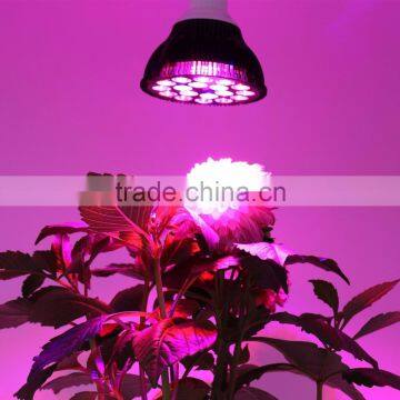 LED Growing Bulb for Indoor Garden Greenhouse and Hydroponic Aquatic,E27 3Bands photo-5