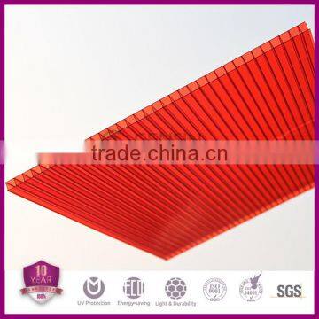 Grade A 6mm Polycarbonate 2-wall Sheet/ 6mm Hollow Sheet/6mm pc Panel photo-6