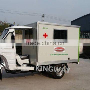China Manufacture 1 Cylinder 4 Stroke Mini Ambulance for Sale photo-2