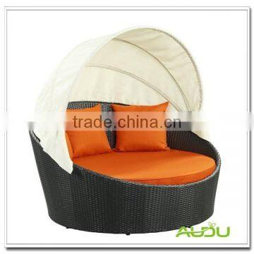 Audu Big Size Round Rattan Outdoor Daybed