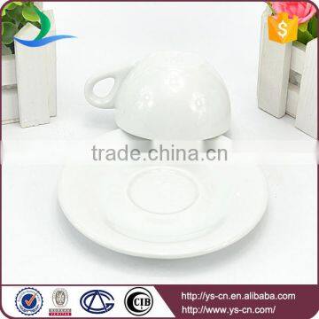 2017 New design ceramic espresso cups saucers for wholesales