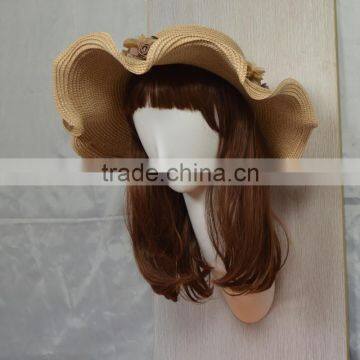 Matt White Wall Mounted Female Mannequin Head for Hat and Wig Shore Display photo-2