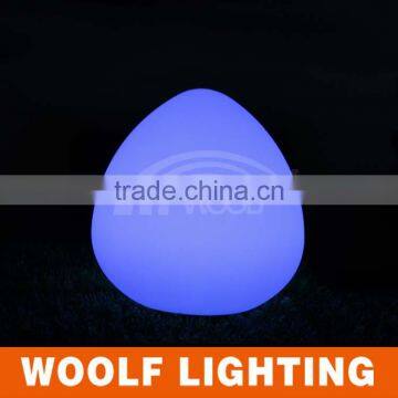 Plastic Rechargeable 16 Colors RGB Waterproof LED Peach Light photo-5