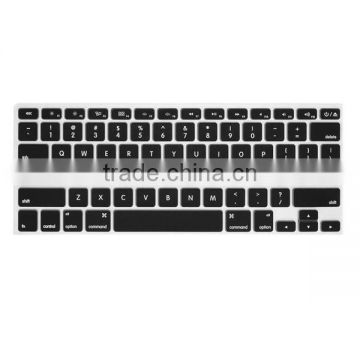 OEM colorful ultra thin laptop silicone keyboard cover skins for 13'' laptops