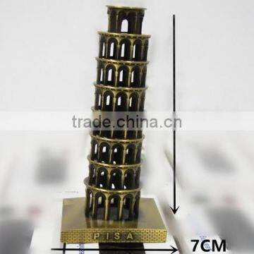 Zinc Alloy Souvenir Leaning Tower of Pisa photo-2