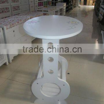 Modern Round Nesting Wooden Coffee Tables photo-4