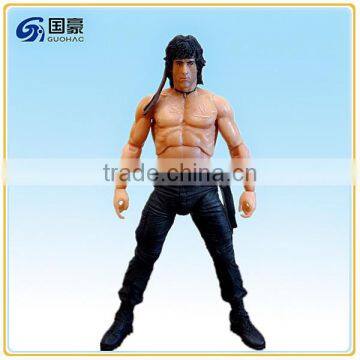 Custom Vinyl First Blood Figure Bust Statue Head Figurine for 12'' Action Figure Body photo-4