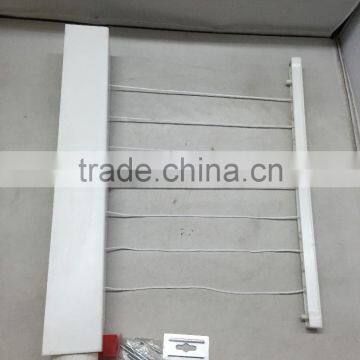 5/6/7lines Wall Mounted Housekeeping Retractable Clothesline photo-6