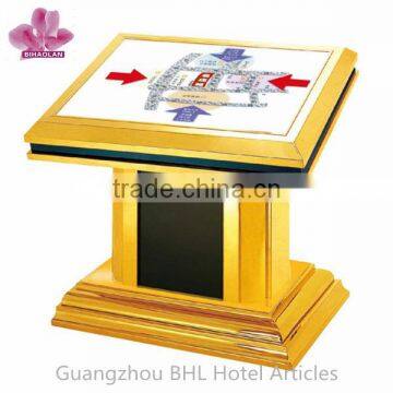 hotel lobby advertising light box DX-3, Shopping mall guide stand for sale