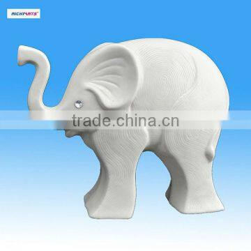 white decorative elephant figurine for wholesale