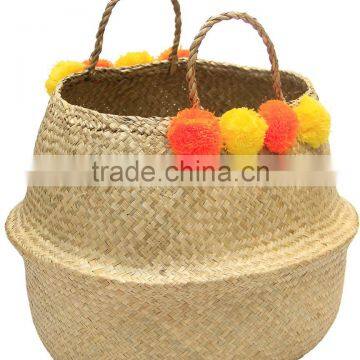 Belly Seagrass Storage Baskets/ Laundry Seagrass Baskets photo-2