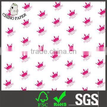 Manufacture fashionable custom printed wrapping tissue paper