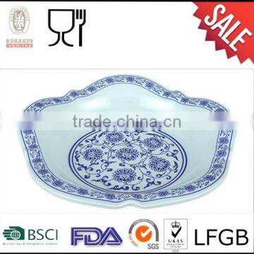 Hotel Use Melamine New Designs,High Quality Melamine Star Shape Dinner Plates