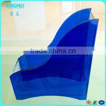 KM-GP01 Clear Table Stand Acrylic Menu Display,magazine Holder,book Rack photo-2