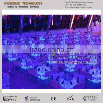 Led Glow Folding Banquet Hall Tables photo-2