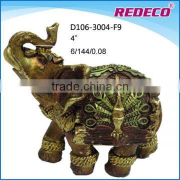 Custom mini polyresin elephant statues for sale