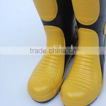 Fireman Safety Boots Waterproof Rubber Fire Retardant Shoes Protected photo-4