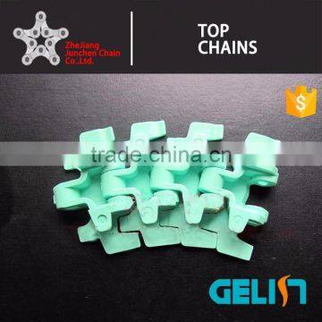 82.6-R150 Plastic Multiflex Small Radius Side Flexing Flat Top Chain photo-3