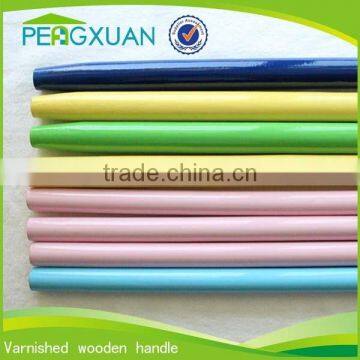 Wholesale Single Colour Printing Film Coated Mop Stick With Plastic Cap photo-2