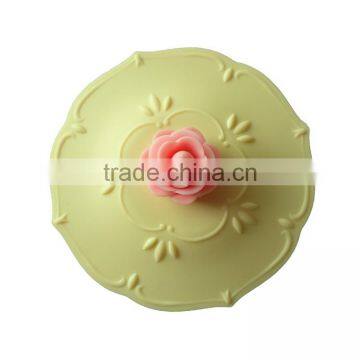 Cute Rose Silicone Watertight Cup/Mug Lid Cover photo-6