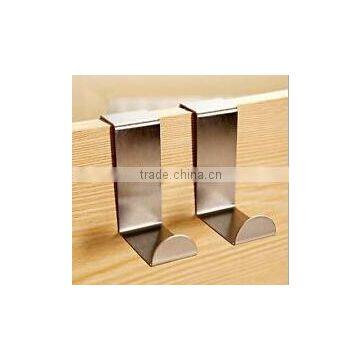 Over Door Hook Stainless Kitchen Cabinet Clothes Hanger Organizer Holder EXSU