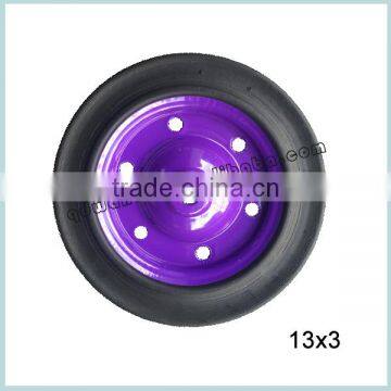 Made in China Small Wheelbarrow Wheels With Tires photo-4