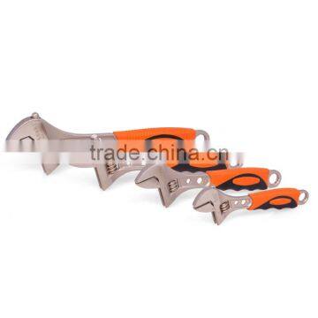 High Quality Adjustable Wrenches Tool With Rubber Handle photo-3