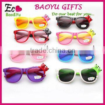 Wholesale Fashionable Kids Cartoon Sunglasses Plastic Frame Sun Glasses In Stock