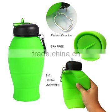 food grade silicone custom sports water bottle model