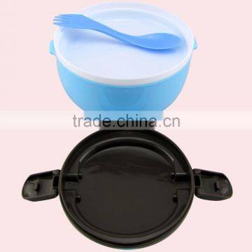 500ML Custom Design Available Round Plastic Lunch Box photo-5