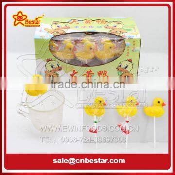 Big Yellow Duck Shape Lollipop