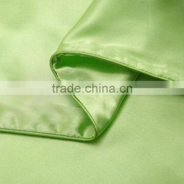 Hot Sale!! Classic Silk Satin Plain Green Blue Black Golden Bedding Set Duvet Cover Set Bedclothes Bed Sheet Set. photo-5