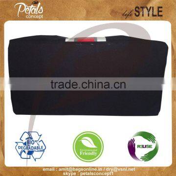 Custom Duffle Bag With Stripe Print & With Top Zip Closure photo-5