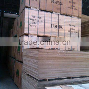 18mm ash MDF factory from China