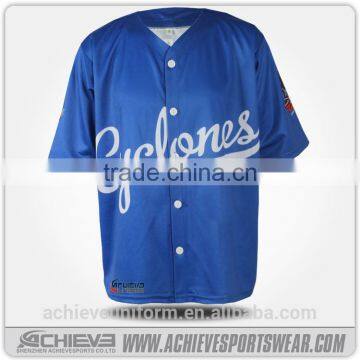 2017 Custom Plain Baseball Jersey Shirts Design Baseball Uniforms photo-4