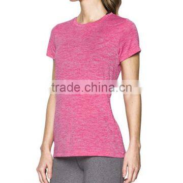Hot Sale High Quality Women Custom Gym Sports Apparel Printed Logo T Shirt photo-2