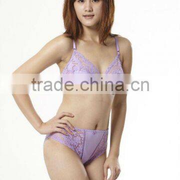 2014 ladies sexy hot bra set/ lovely girl bra panty set sexy photos