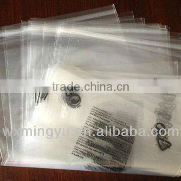 clear transparent plastic bag with adhesvie tape garments accessories