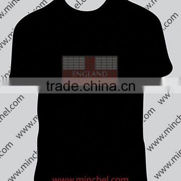 2016 EL sound actived animation t-shirt