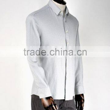 New Design Made to Measure Cotton Slim Men Shirt MSZ0081 photo-3