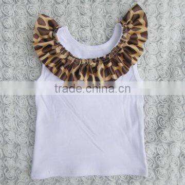 Wholesale Cheap Ruffle Shirts Toddler Baby Tank Top photo-4