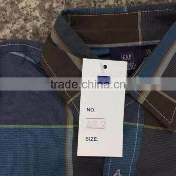 GZY Baby Boy Shirt Stripe Mixed Mixed Cheap African Cheap Stock Wholesale Guangzhou 6 to 16 Years Long and Short Sleeve 2017 photo-5