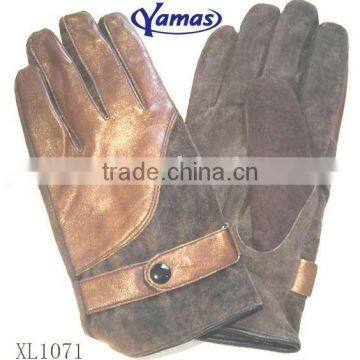 Fashion leather gloves