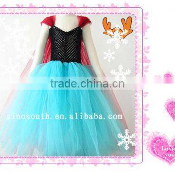 frozen princess elsa tutu dress children costume