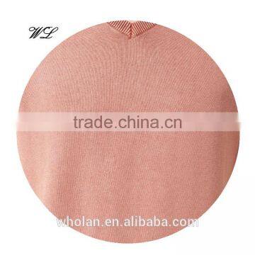 Custom Knitted Man Fitted Sweater Plain Bright Colored Sweaters Knit Fabric photo-4